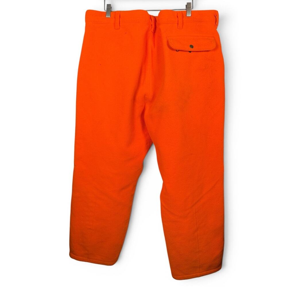 Cabela’s Vintage Whitetail Clothing Made in USA Orange Hunting Pants Sz 2XL - Picture 2 of 8